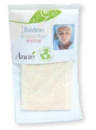 Avec 400 points fidélité : un Bandeau maquillage Avec 400 points fidélité : un Bandeau maquillage