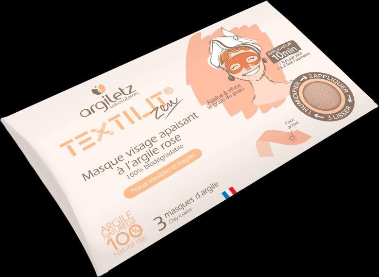 Avec 600 points fidélité : un Masque argile rose et verte textilit (3) Avec 600 points fidélité : un Masque argile rose et verte textilit (3)