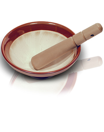 Avec 3000 points fidélité : un Mortier Suribachi 21 cm Avec 3000 points fidélité : un Mortier Suribachi 21 cm